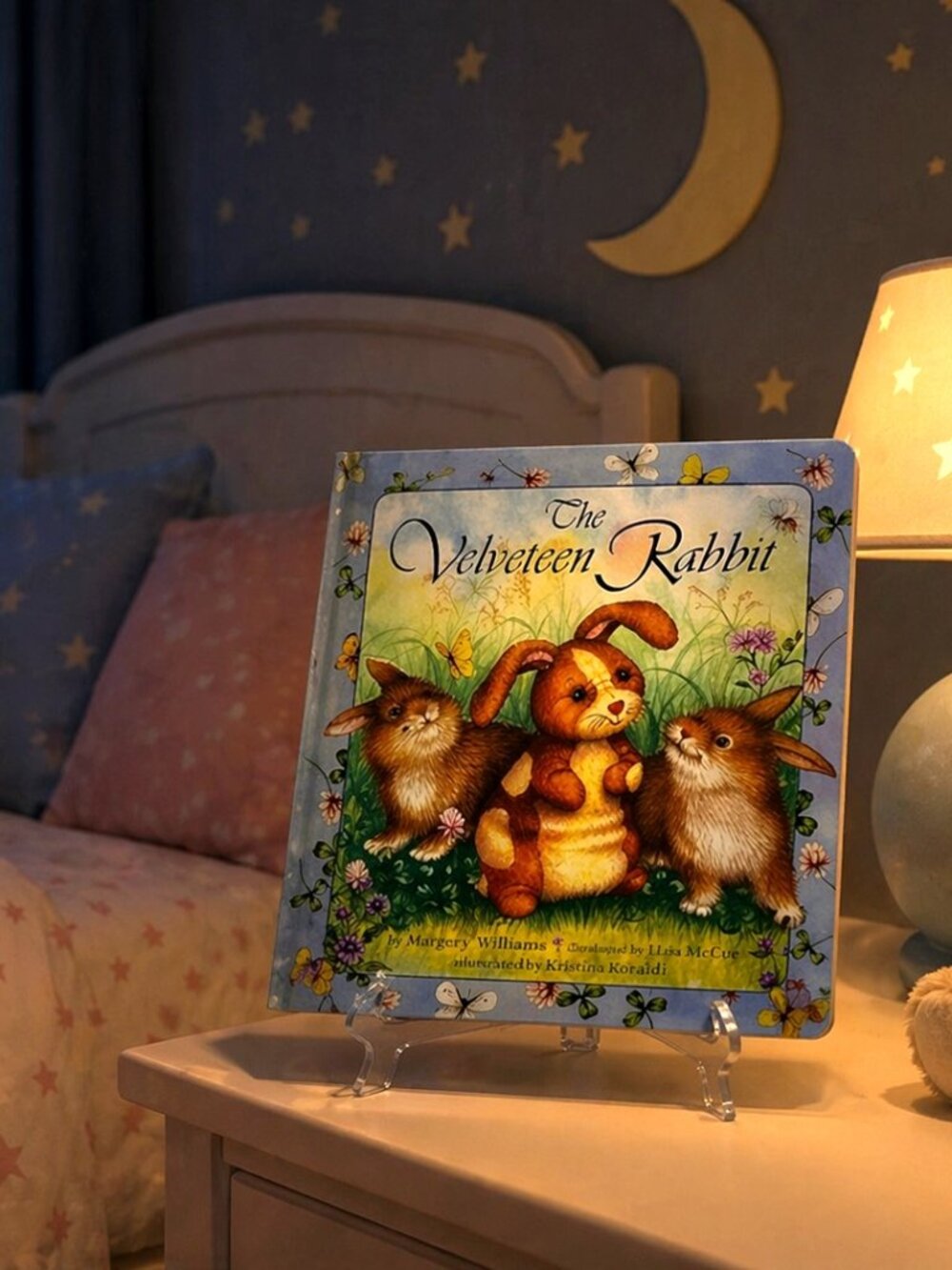 The Velveteen Rabbit Board Book Hardcover Thick Pages Kids Classic Bedtime Story